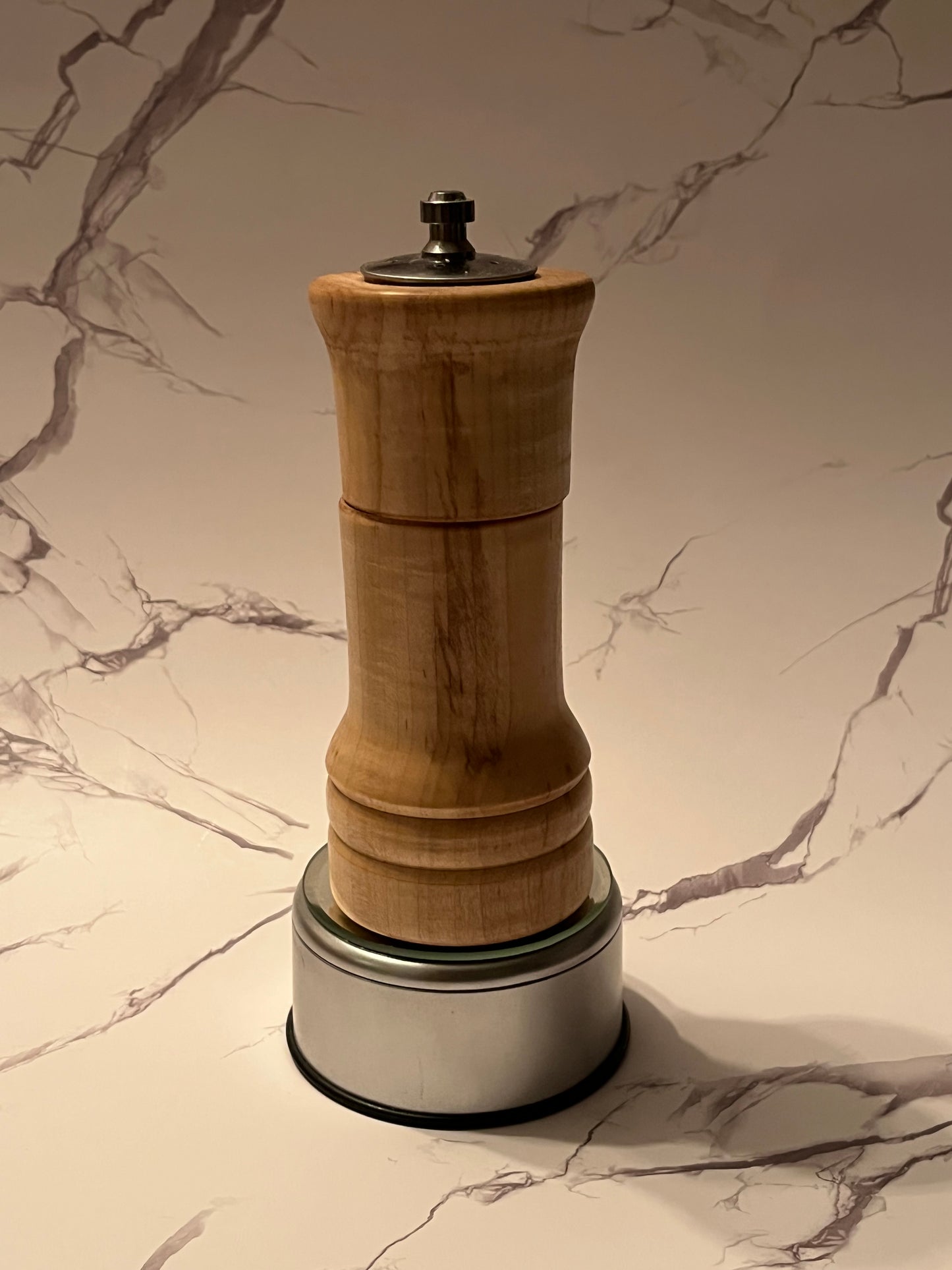 Salt Shaker and Pepper Mill Combination