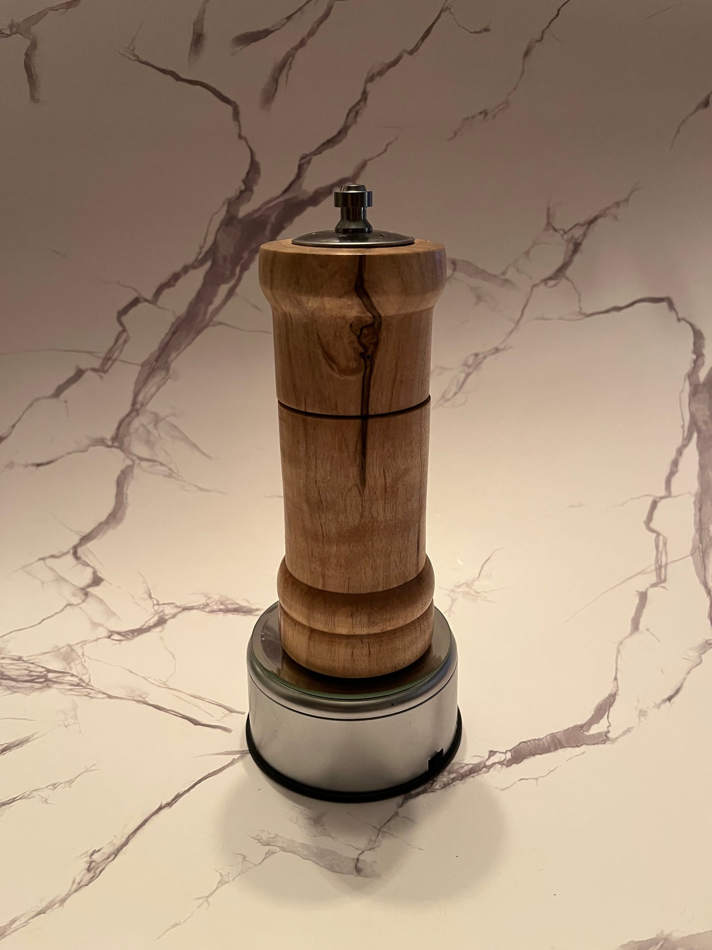 Salt Shaker and Pepper Mill Combination