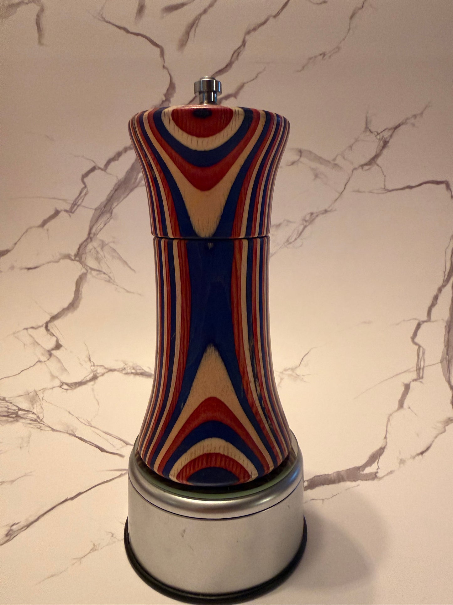 Salt Shacker and Pepper Mill Combination