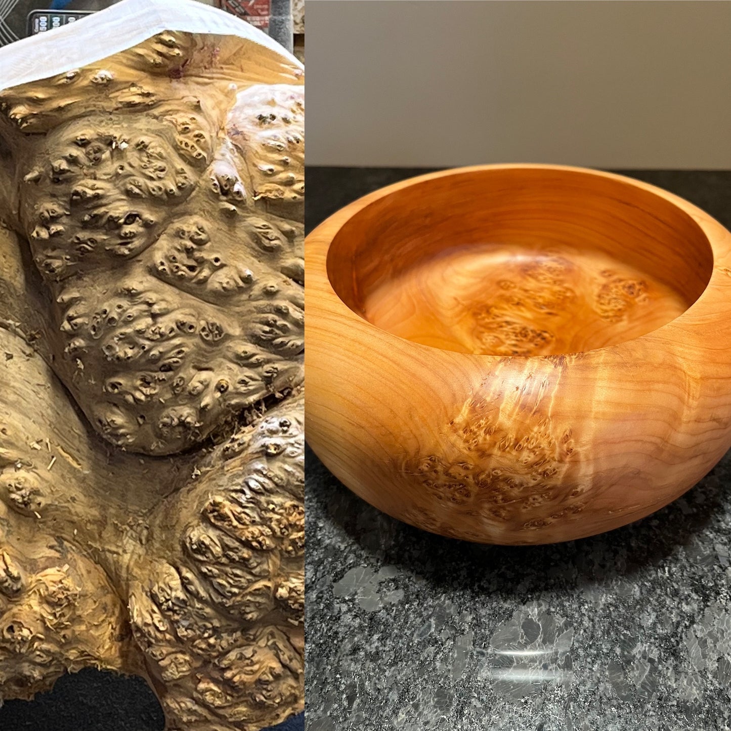 Willow Burl Bowl