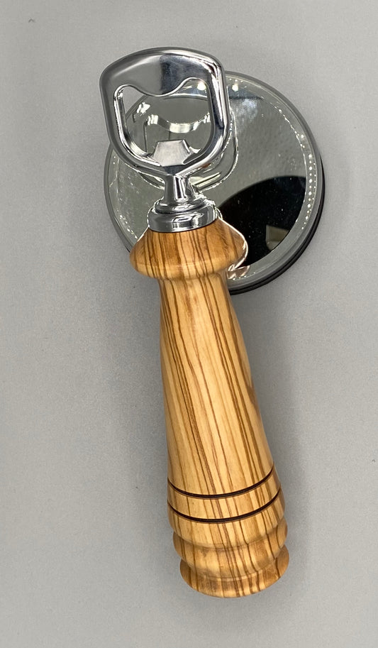 Olive Wood Bottle Opener