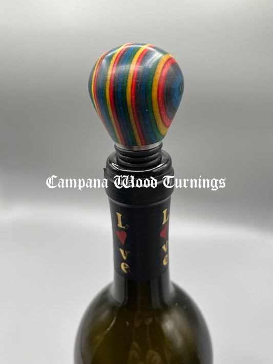 Multi Colorr Bottle Stopper